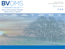 Tablet Screenshot of bvoms.com